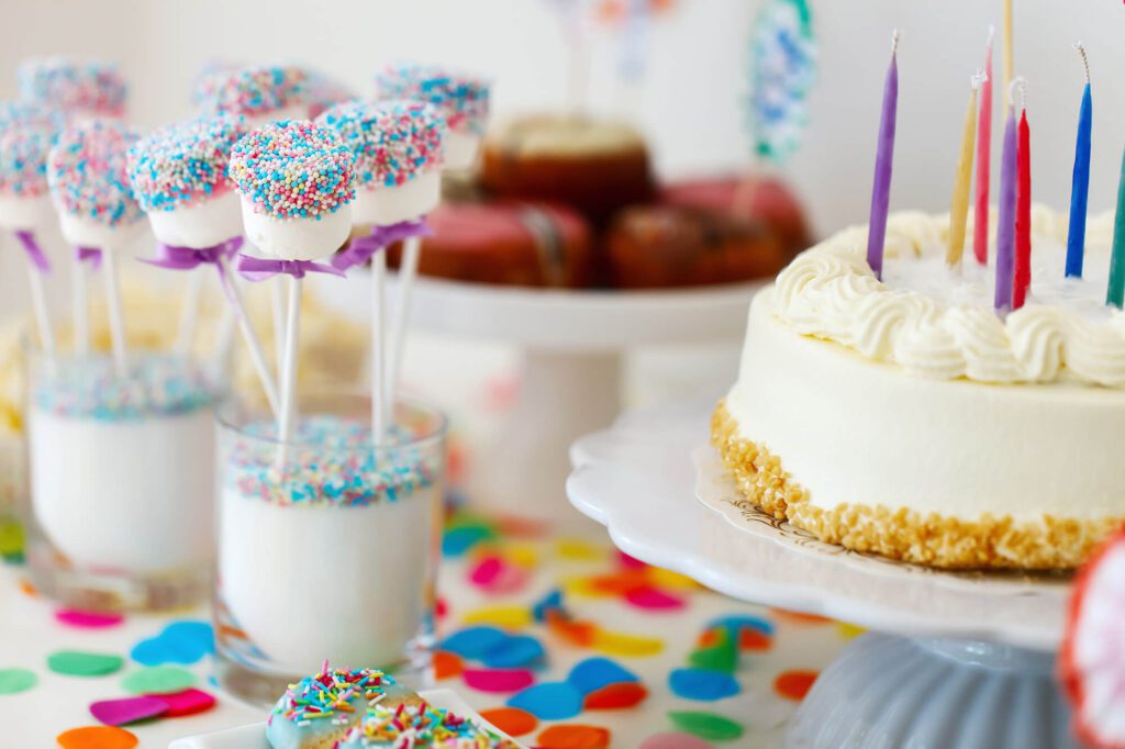 DFW Ultimate Birthday Party Expo Cake Snacks
