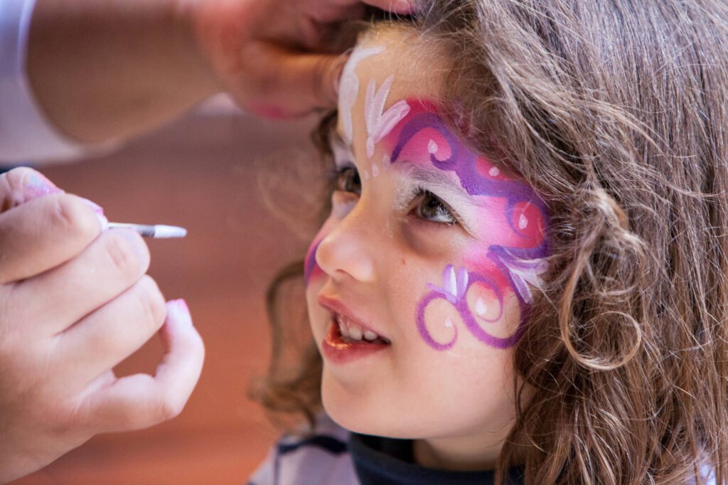 DFW Ultimate Birthday Party Expo fun Face Painting