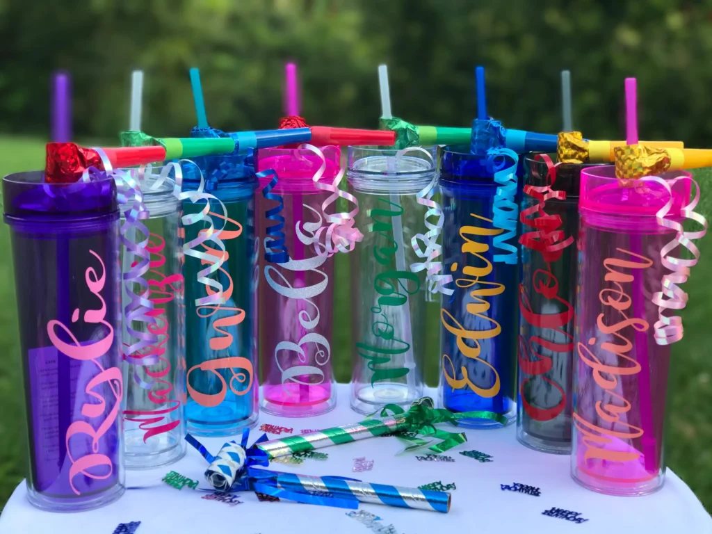 DFW Ultimate Birthday Party Expo Tumblers